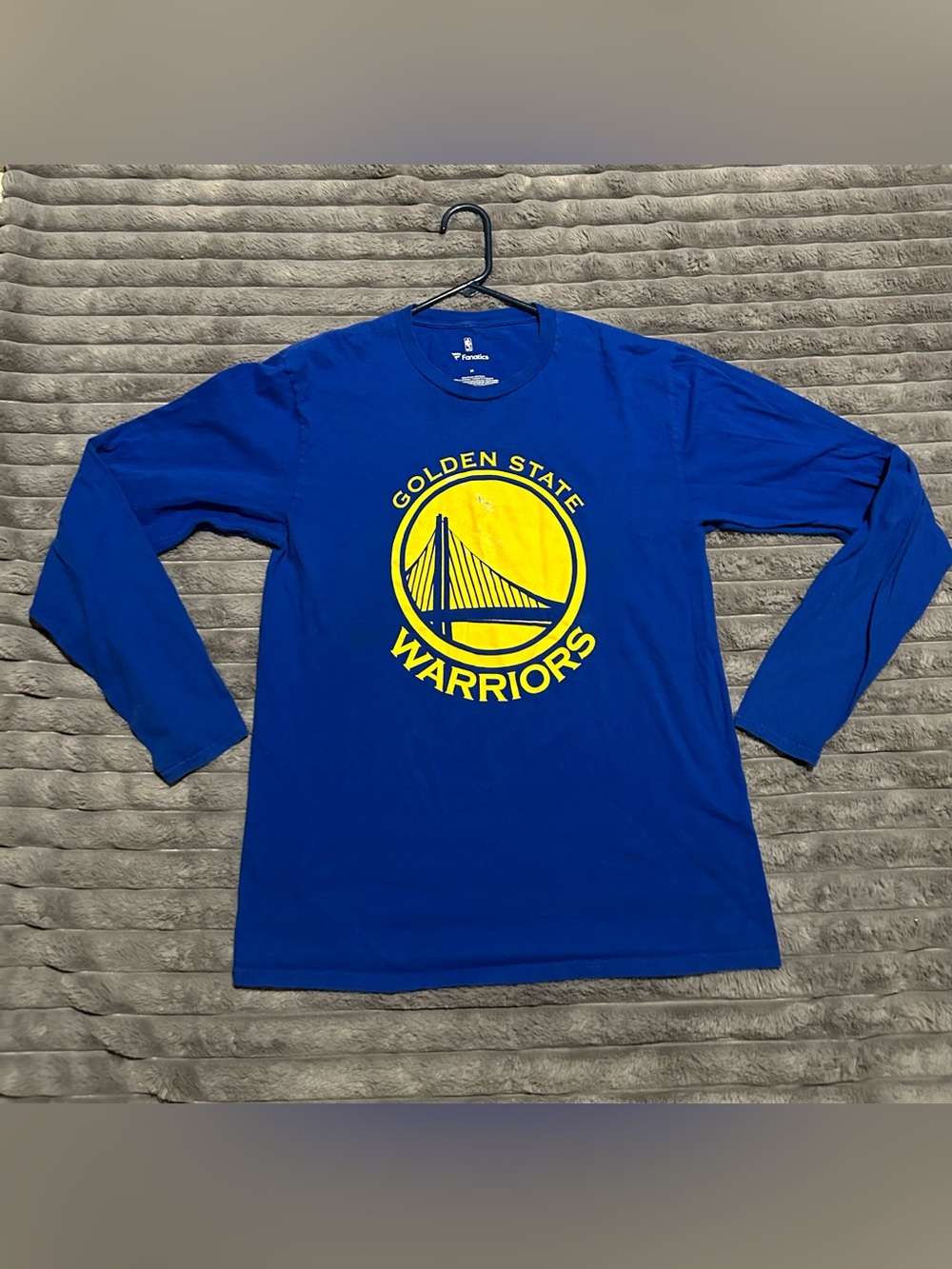 Fanatics Golden State Warriors Long Sleeve Crewneck T-Shirt